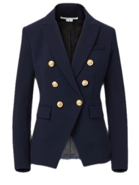 Veronica Beard miller Dickey Jacket blazer 14 navy NWT